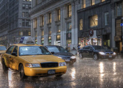Rainy days in New York