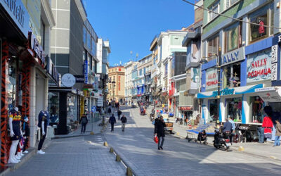 Osman Bey market in Istanbul