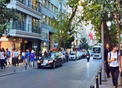 Sisli neighborhood of Istanbul